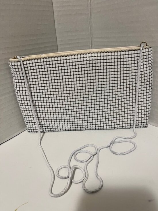 Metal mesh mini shoulder bag. - Picture 1 of 4